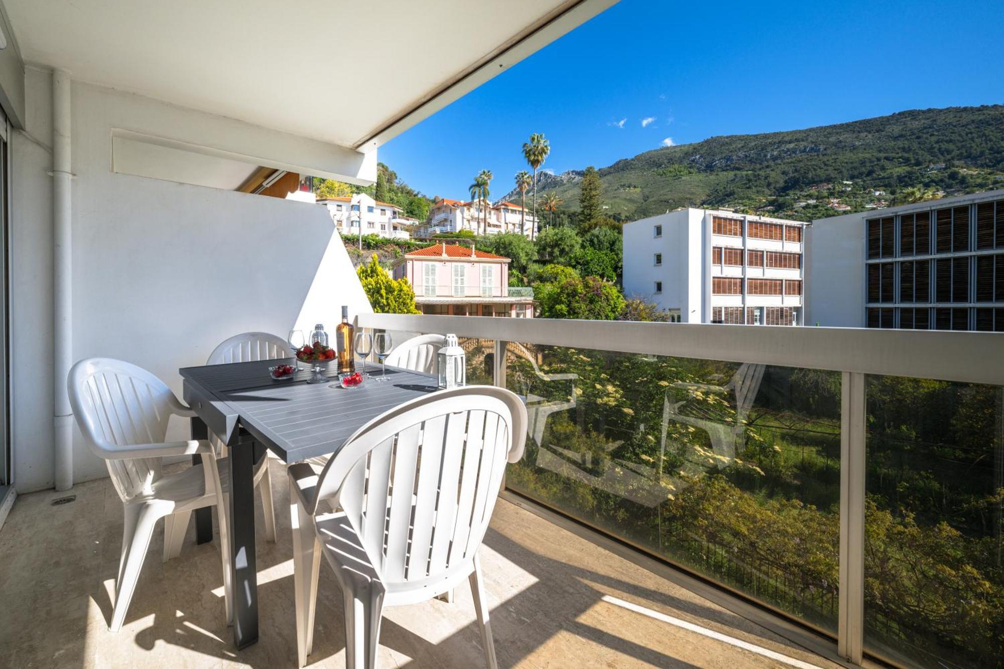 Le Rocamare - Piscine Toit Terrasse - Parking Prive - Terrasse Apartman Menton Kültér fotó