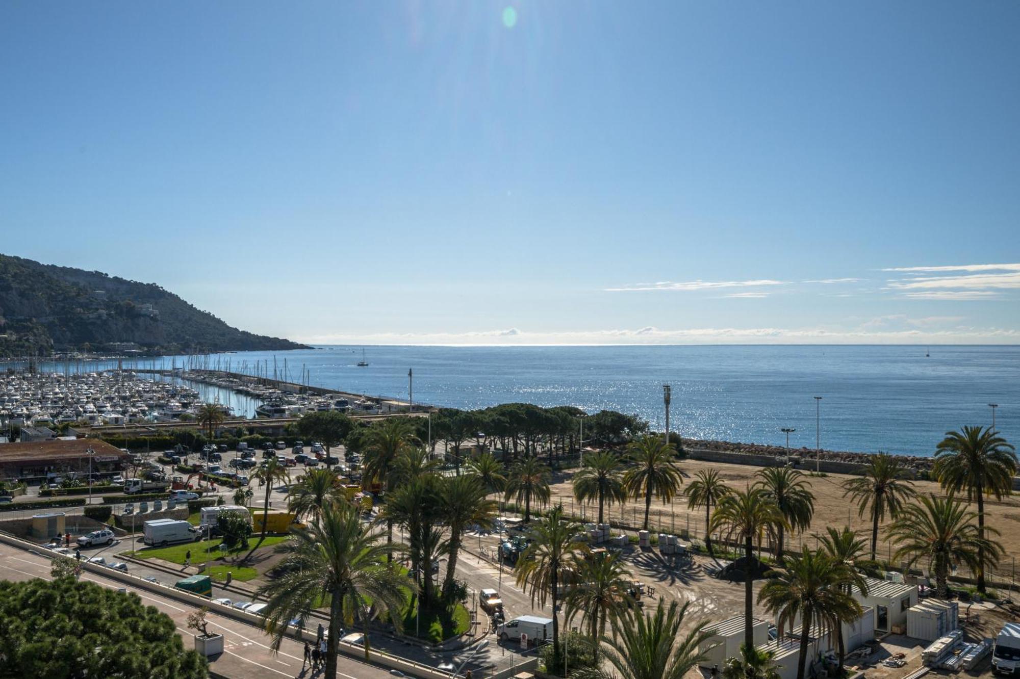 Le Rocamare - Piscine Toit Terrasse - Parking Prive - Terrasse Apartman Menton Kültér fotó